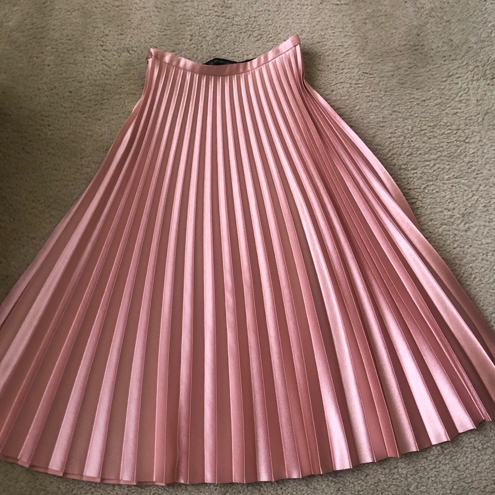 Zara pleated skirt - midi/maxi - like new!
